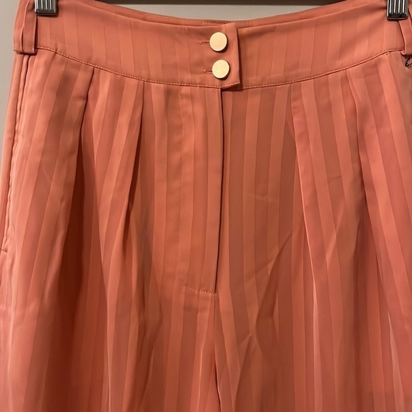 NEW | House of Harlow 1960 X REVOLVE Cisco High Rise Trouser Pant Peach 🍑 | XXS - Picture 3 of 8